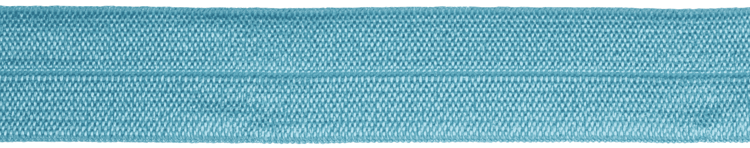 Turquoise Fold Over Elastic