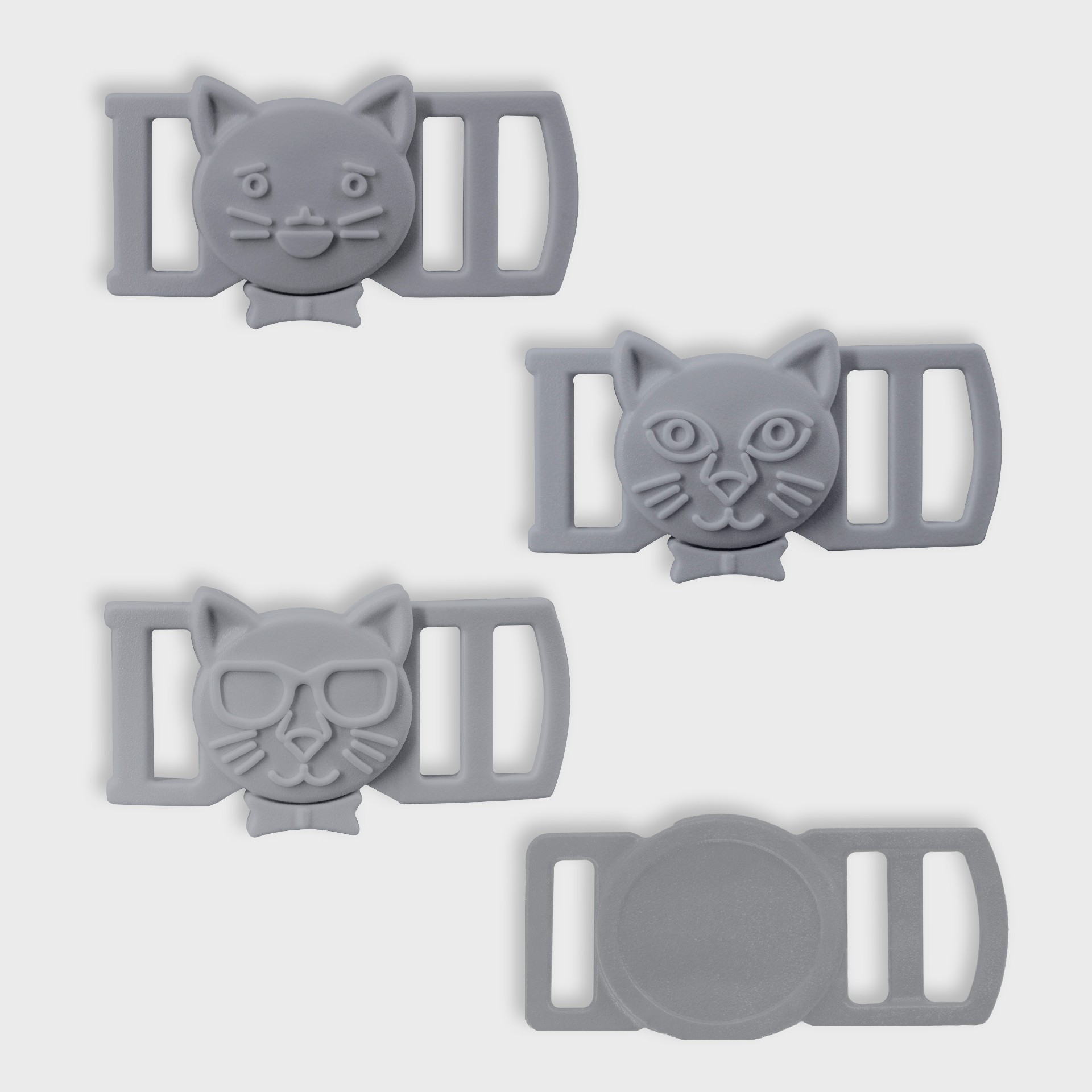 Plastic Accessories 7 Cat collar safety buckle